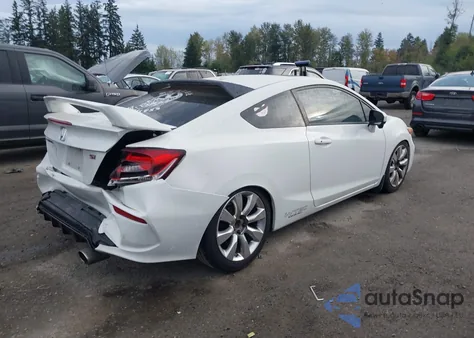 2015 Honda Civic Si из США, поврежденный, VIN 2HGFG4A51FH100380